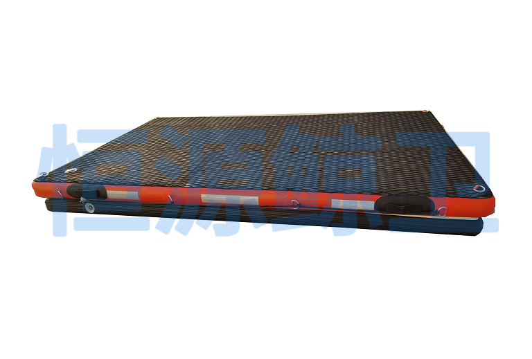 水域救援充氣浮橋